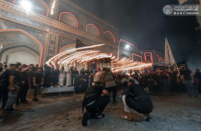 العتبة العلوية المقدسة ترعى شعيرة المشاعل في العشرة الأولى من محرم الحرام – تقرير معزز بالصور