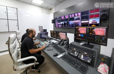 قسم الإعلام في العتبة العلوية المقدسة .. جهود متواصلة في إظهار الخدمات المقدمة للزائرين الوافدين لتقديم آيات العزاء لأمير المؤمنين بحلول أربعينية الإمام الحسين (عليه السلام)