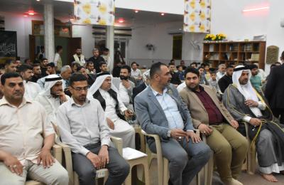 وفد العتبة العلوية المقدسة يحضر فعاليات المسابقة القرآنية في نينوى