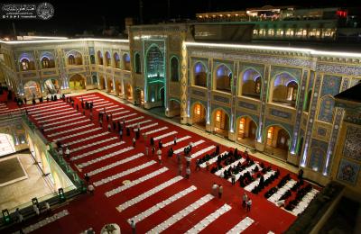 مضيف أمير المؤمنين (ع) يوزع قرابة ربع مليون وجبة غذائية للزائرين في ليلة ويوم عيد الغدير الأغر  