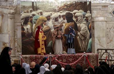 العتبة العلوية المقدسة .. الصحافة النسوية تقدم عرضًا مسرحيًا بمناسبة عيد الغدير الأغر