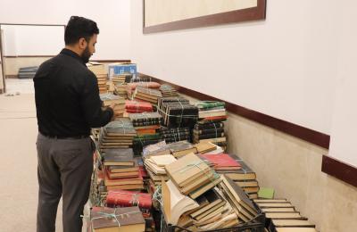 مكتبة الروضة الحيدرية تضم مكتبة السيد عبد الرسول آل علي خان المدني إلى رفوفها