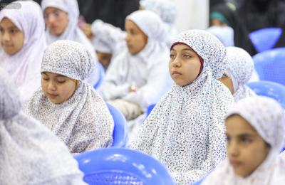 العتبة العلوية المقدسة ترعى  حفل تكليف (170) فتاة في محافظة ذي قار 