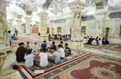 العتبة العلوية المقدسة تحتضن (2500) طالب ضمن سلسلة الدورات الصيفية في القرآن الكريم والفقه والعقائد