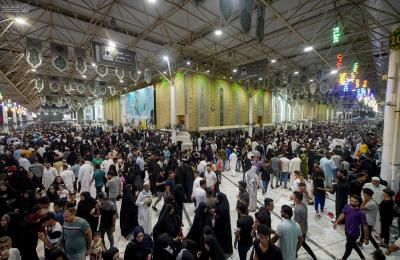 1500 متطوع يتشرفون بإسناد الخدمات المقدمة للزائرين في عيد الغدير الأغر