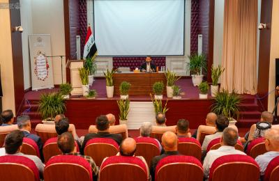 العتبة العلوية المقدسة تناقش الاستعدادات الخاصة بحملة (عليٌّ أبونا)  في ١١ محافظة عراقية 