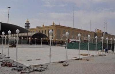 تحضيرات لتنفيذ مشروع صحن الإمام الحسين عليه السلام