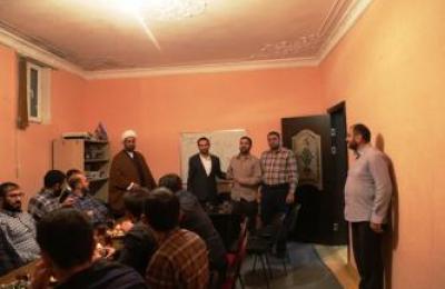 وفد العتبة العلوية المقدسة الى أذربيجان يزور مؤسسة الحكمة للدراسات الاسلامية في العاصمة باكو