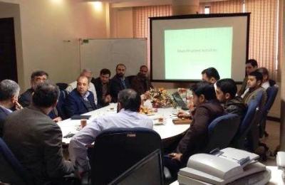 وفد الأمانة العامة للعتبة العلوية المقدسة يناقش في طهران خطة تطوير صحن فاطمة (ع) والمنطقة المحيطة بالصحن الشريف