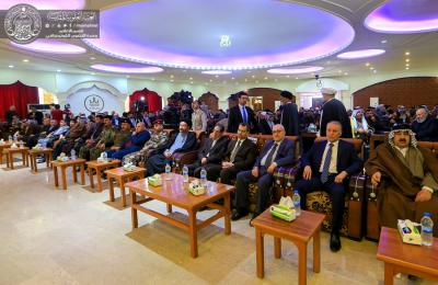 الأمين العام للعتبة العلوية المقدسة : مدينة النجف الأشرف ومواكبها ومجالسها الحسينية لها مواقف وبطولات حيدرية