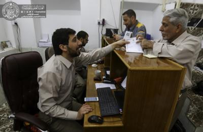 شعبة البصمة الألكترونية في العتبة العلوية المقدسة تواصل العمل الإداري التنظيمي لخدمة مختلف أقسام العتبة العلوية المقدسة