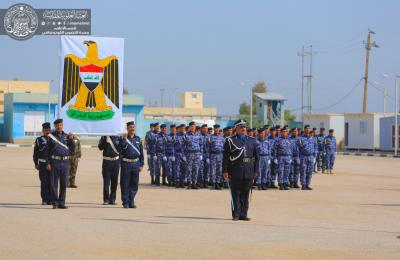 الأمانة العامة للعتبة العلوية المقدسة ترعى حفل ختام دورة تدريب أساسية لمنتسبي قسم حفظ النظام