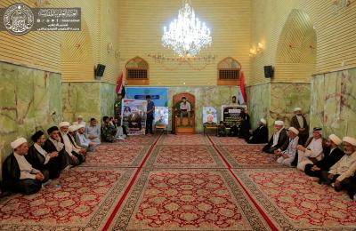 مجلس عزاء رسمي لشهداء لجنة الإرشاد والتعبئة للدفاع عن المقدسات في رحاب الصحن الحيدري الشريف