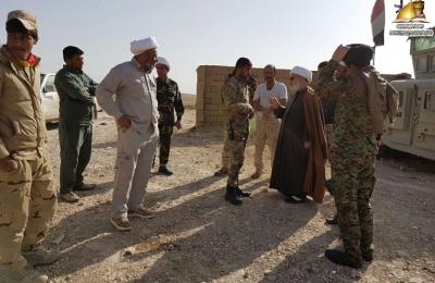 الحشد من غربي الموصل يطالب مبلغي لجنة الإرشاد بالتواصل المستمر لشحذ الهمم والتبرك بتوجيهات المرجعية