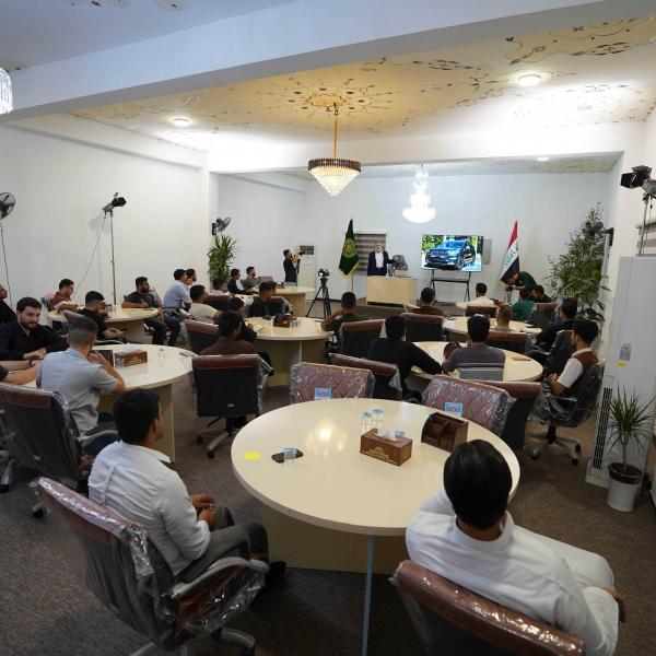 مركز نَظْم للتخطيط والتطوير يُقيم دورة تطويرية لـ (37) متدربًا من مختلف الجامعات العراقية